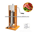 Hot sale stainless steel manual vertical commercial sausage stuffer